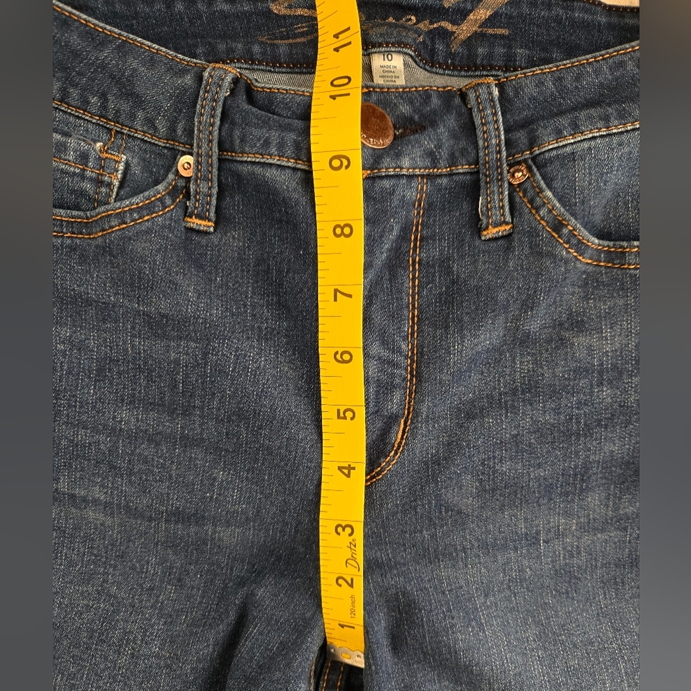 Womens Seven7 Bermuda Shorts Sz 10 10" Inseam 10" Rise Stretch - Picture 7 of 8
